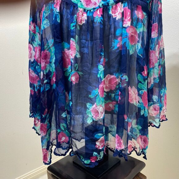 Jessica Simpson Blue Blossom Floral Blouse
Size 3X NWT - Picture 3 of 8